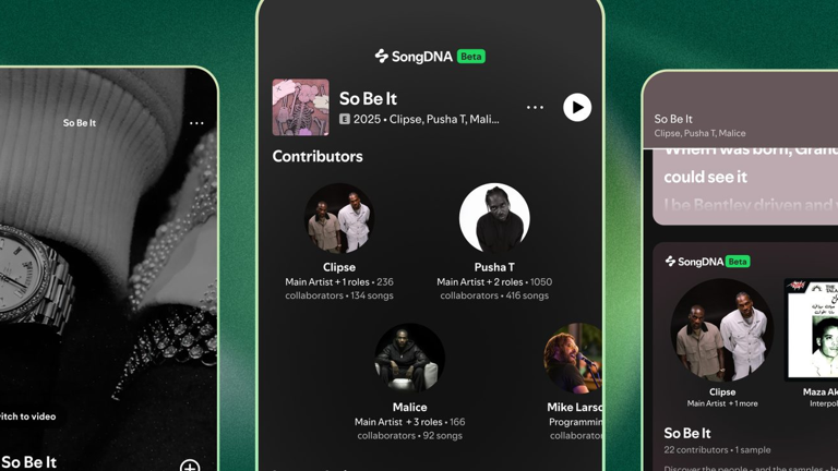 Spotify launches SongDNA feature that shows collaborators, samples ...
