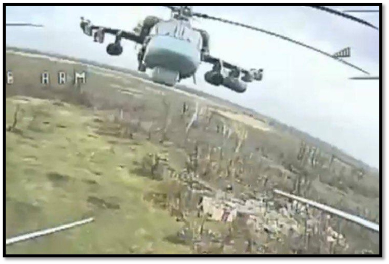 Ka-52 Alligator gunship killed by Ukrainian drone