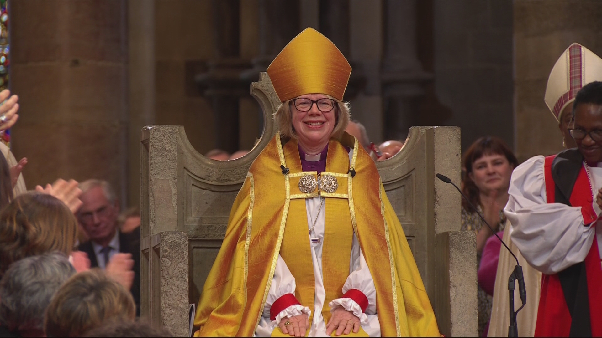 Dame Sarah Mullally installed as Archbishop of Canterbury