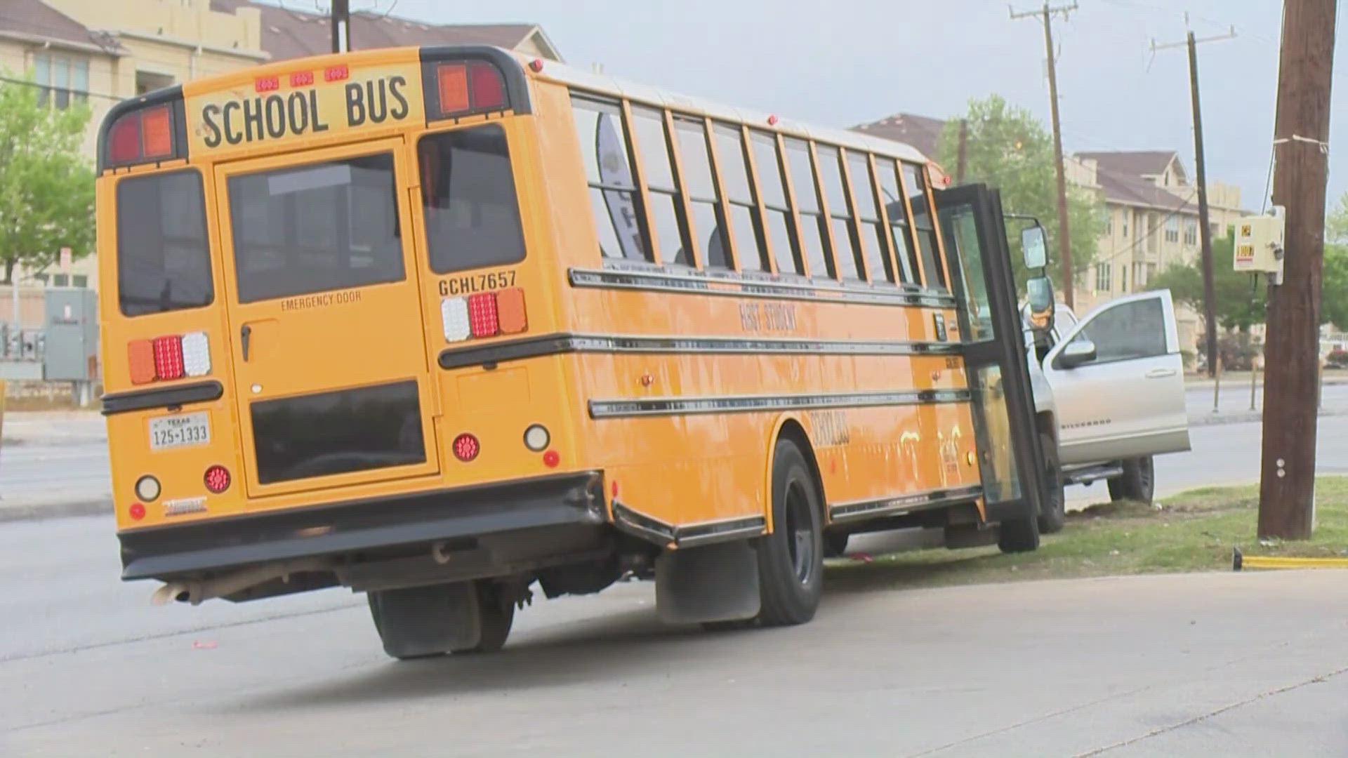Investigation underway into crash involving school bus in northeast ...