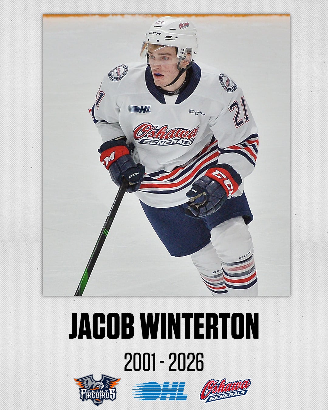 Tributes pour in for Jacob Winterton, ex-OHL and Guelph Gryphons player ...