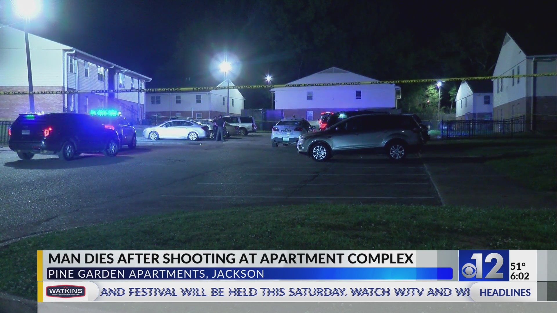 20-year-old dies after being shot at Jackson apartment complex