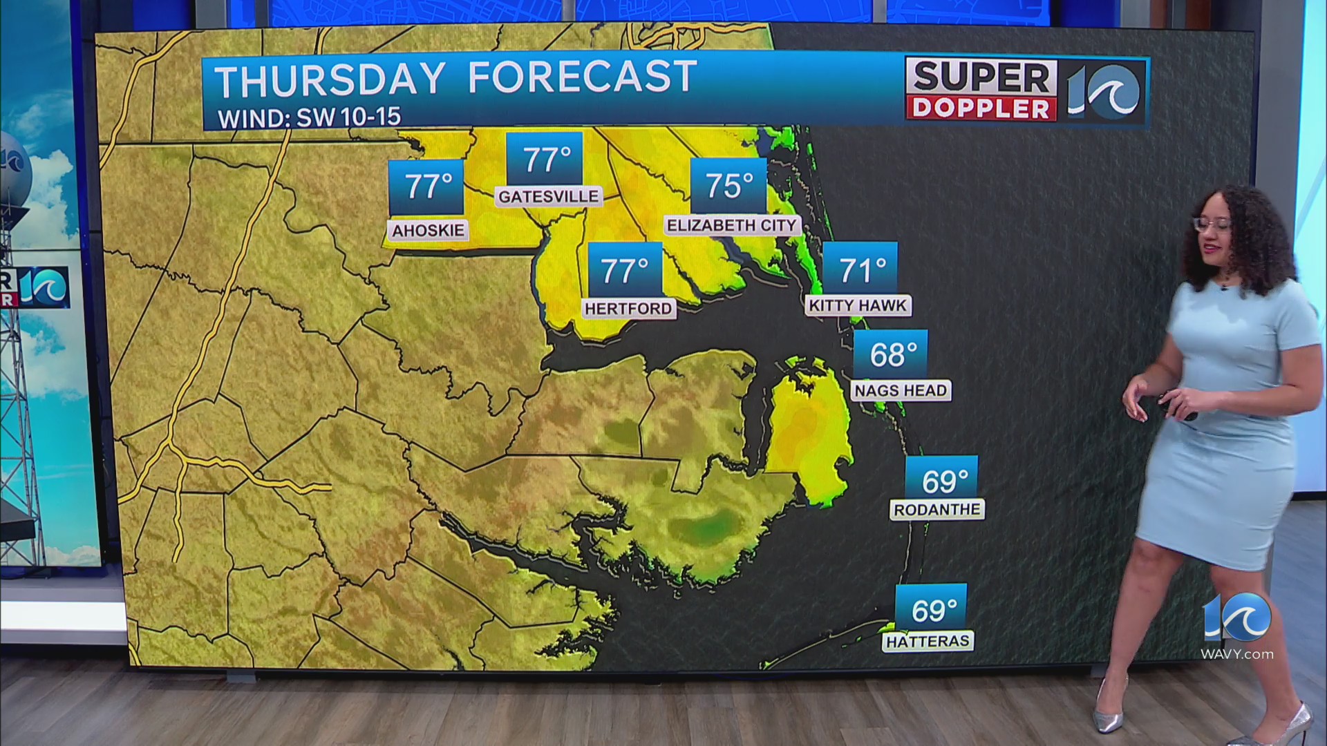 NE North Carolina weather forecast | March 25, 2026