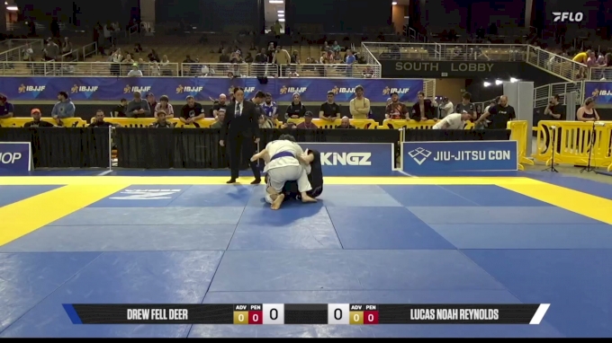 Drew Fell Deer vs Lucas Noah Reynolds 2026 Pan Jiu Jitsu IBJJF Championship