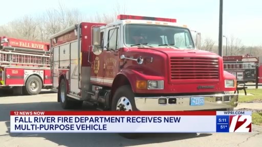 Fall River Fire Department gets new truck with donations following tragedy