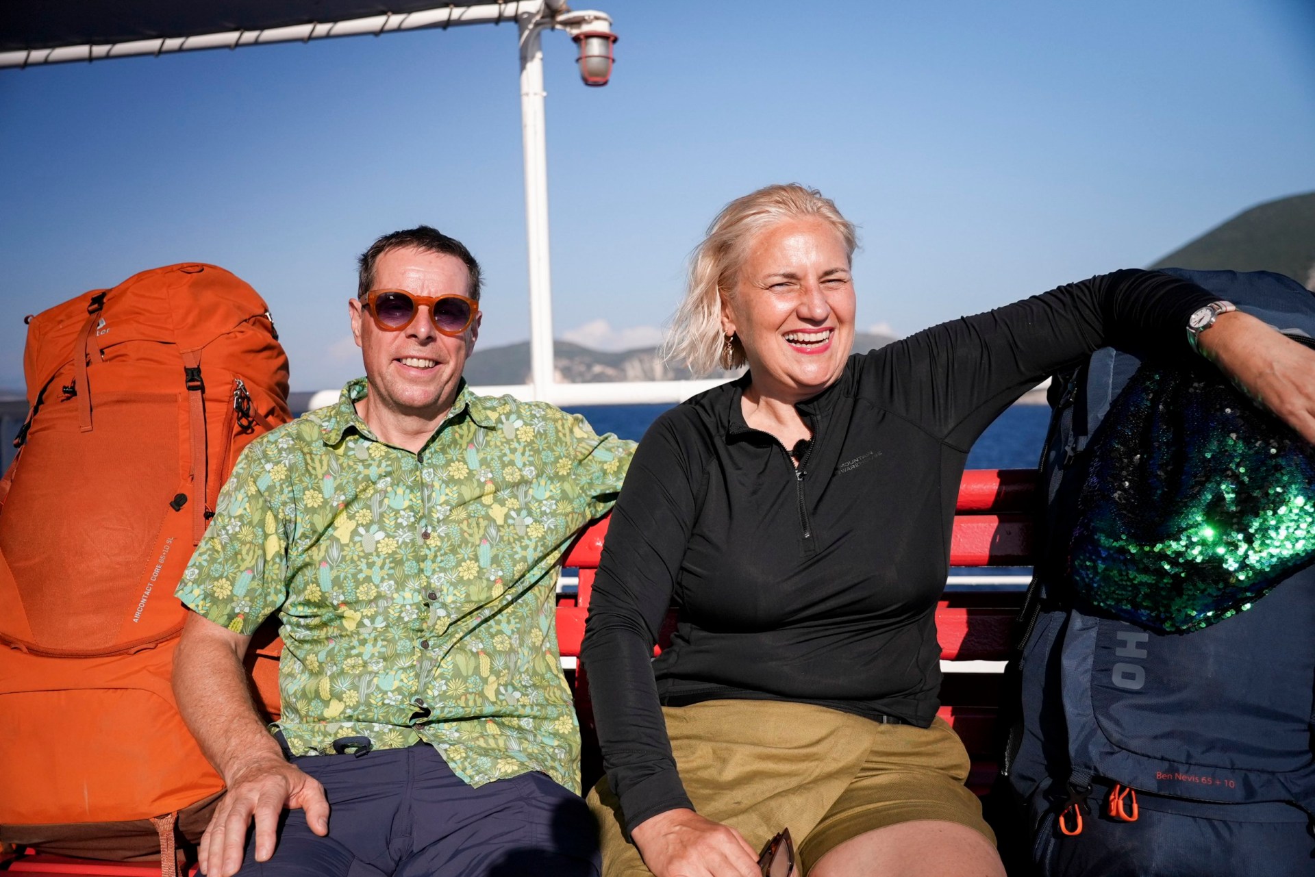 We're the first in-laws ever to compete on Race Across the World