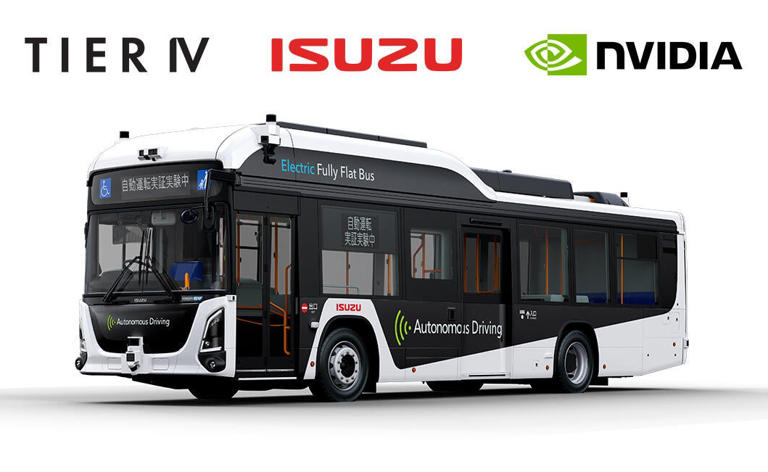 Isuzu deploys Level 4 autonomous buses