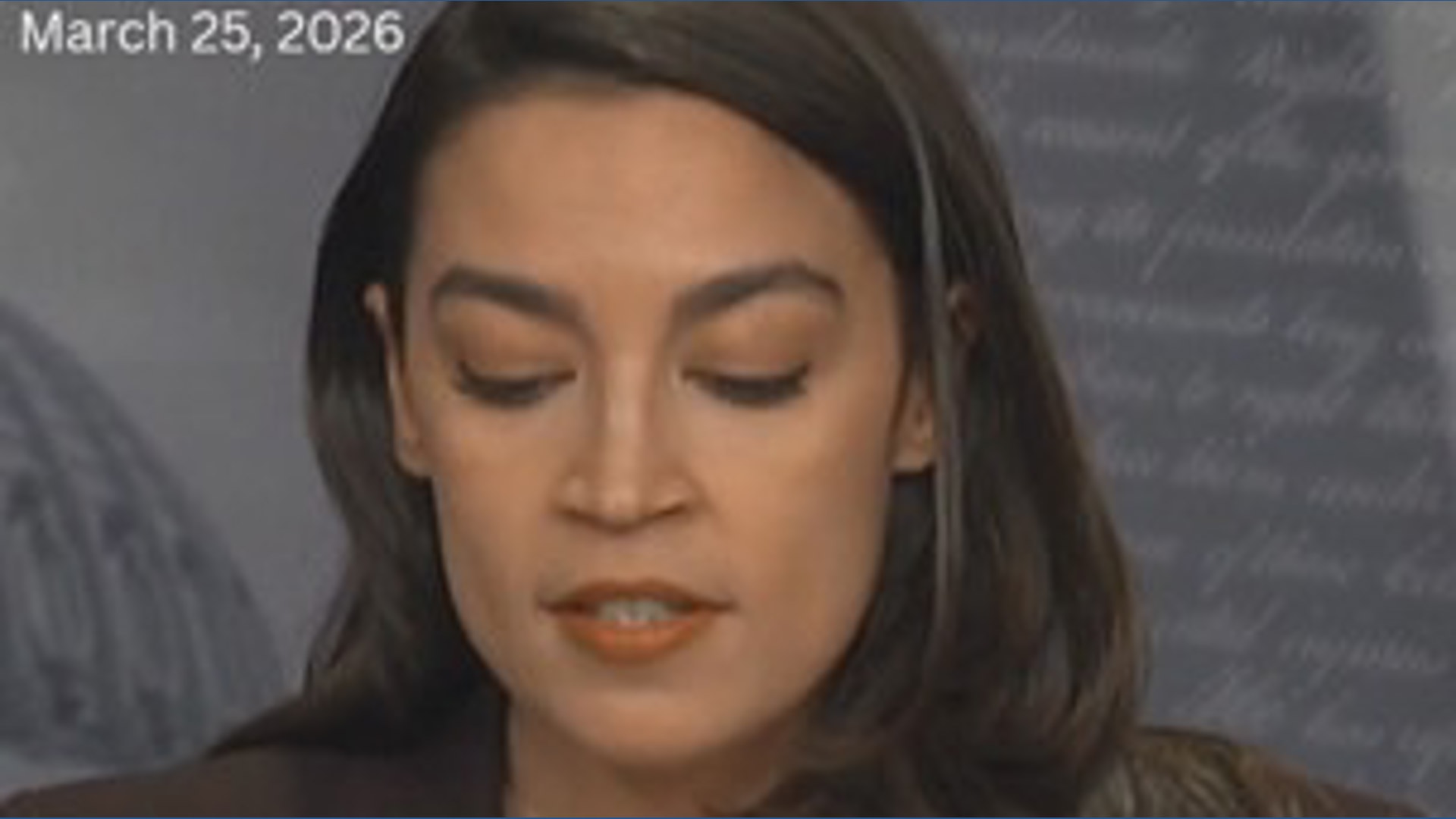 Rep. Alexandria Ocasio-Cortez speaks on new AI data center bill