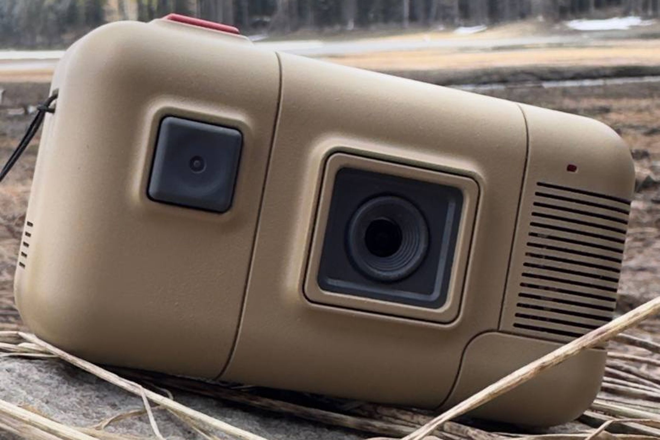 This open-source digital camera runs on a Raspberry Pi and looks like ...