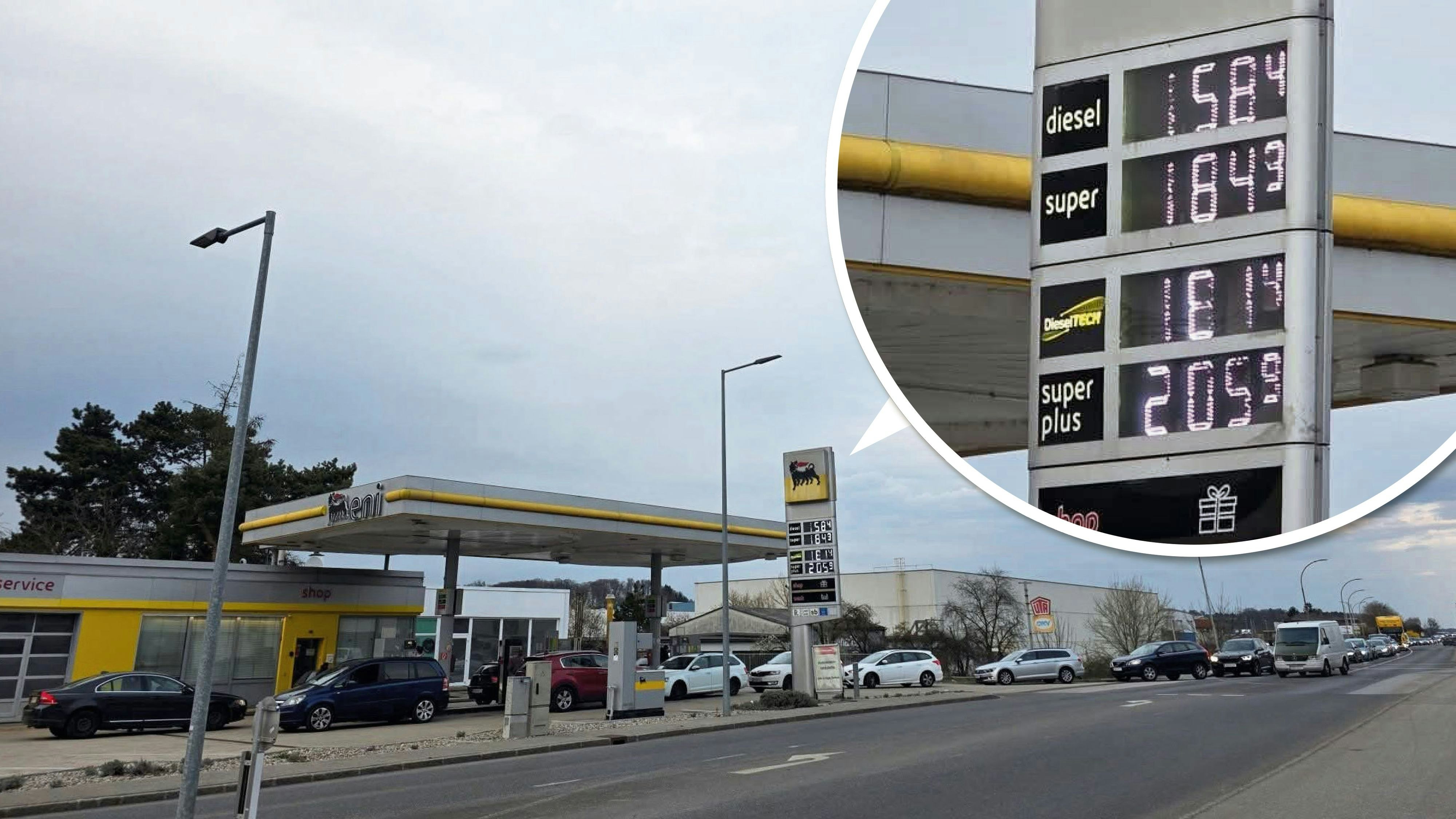Diesel Preis Aschaffenburg