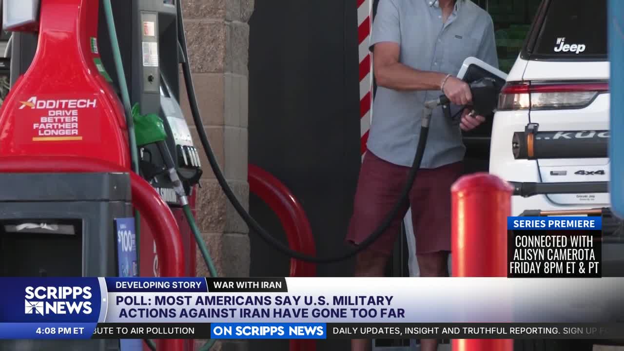 Most Americans say US military action against Iran has gone too far ...