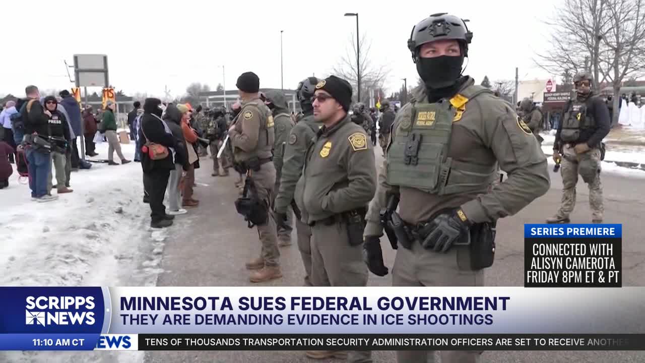 Minnesota sues Trump administration over shootings during immigration ...