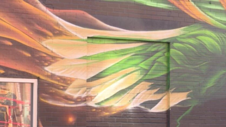 New veteran-themed mural nears completion in downtown Springfield