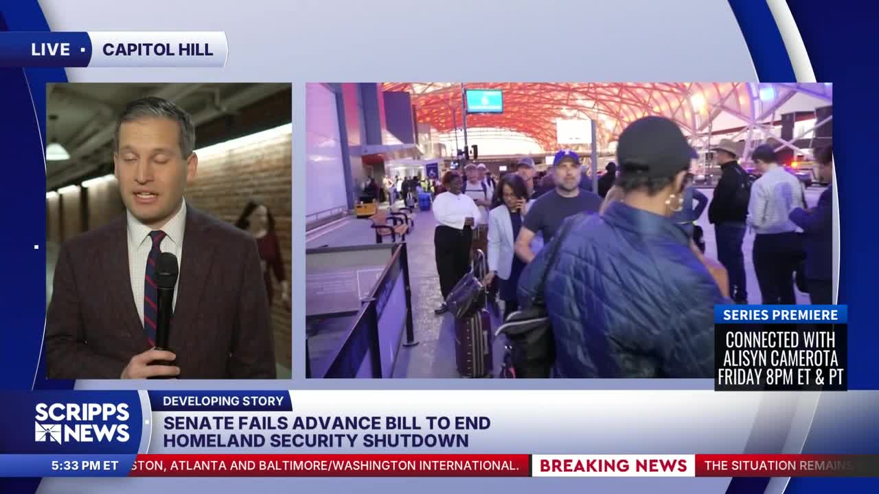 Democrats decline a new GOP proposal to fund DHS, keeping shutdown in ...