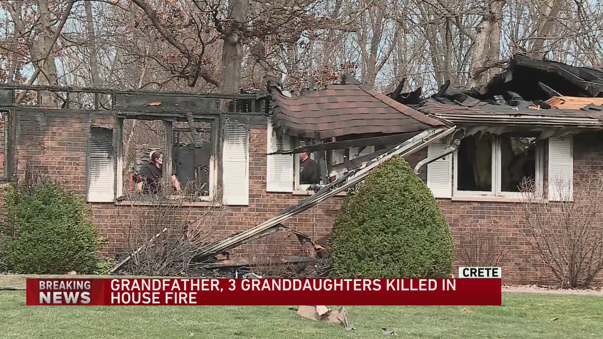 4 dead, including 3 juveniles, in Crete house fire