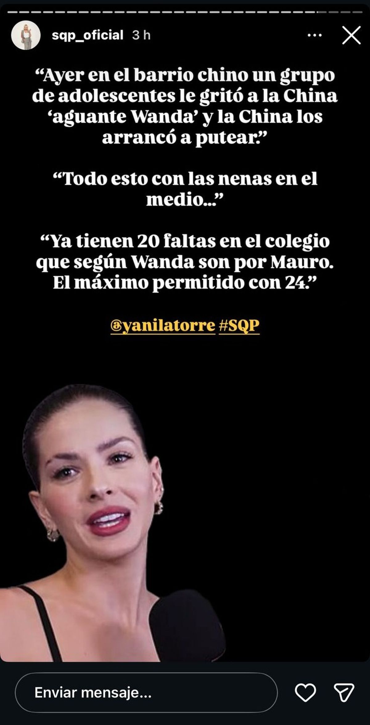 Wanda Nara acusó a la China Suárez de protagonizar un episodio violento ...