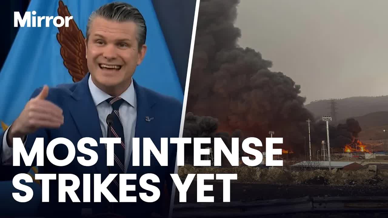 US will launch most intense day of strikes at Iran since war began says ...