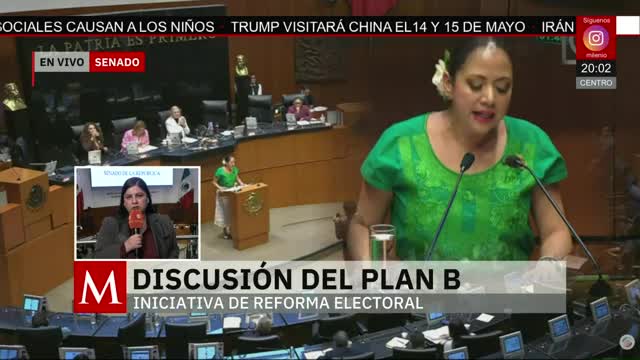 Continúa el intenso debate en el Senado por el Plan B electoral | Pedro ...