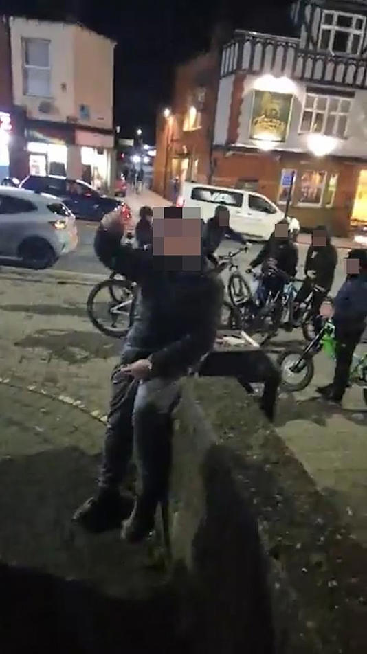 Vast mobs of teenagers have been plaguing the once-peaceful streets of Ashton-in-Makerfield, Greater Manchester, for months 