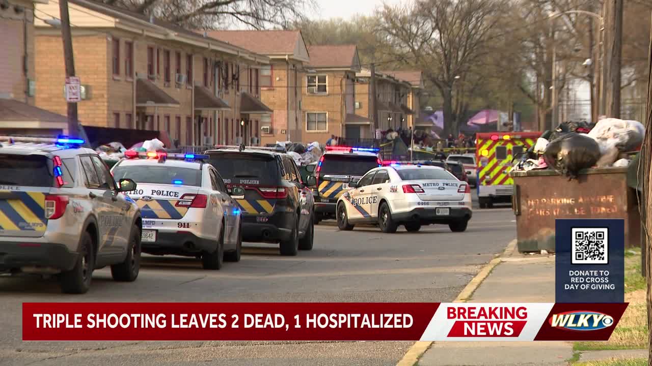 LMPD: 2 dead, 1 hospitalized after triple shooting in Algonquin