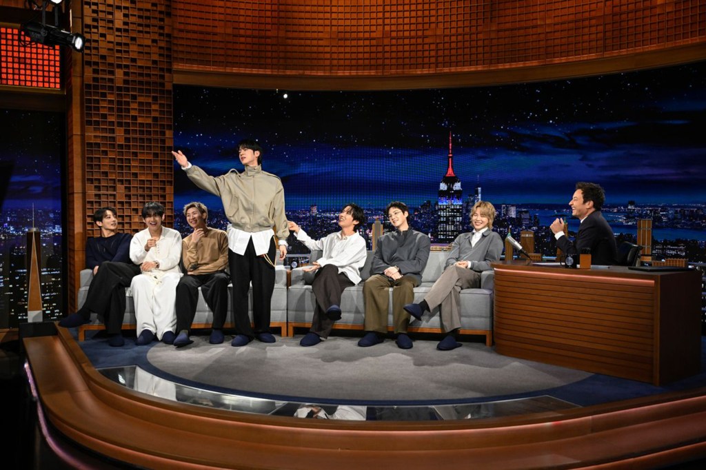 BTS 'Tonight Show' photo: Inside interview with Jimmy Fallon