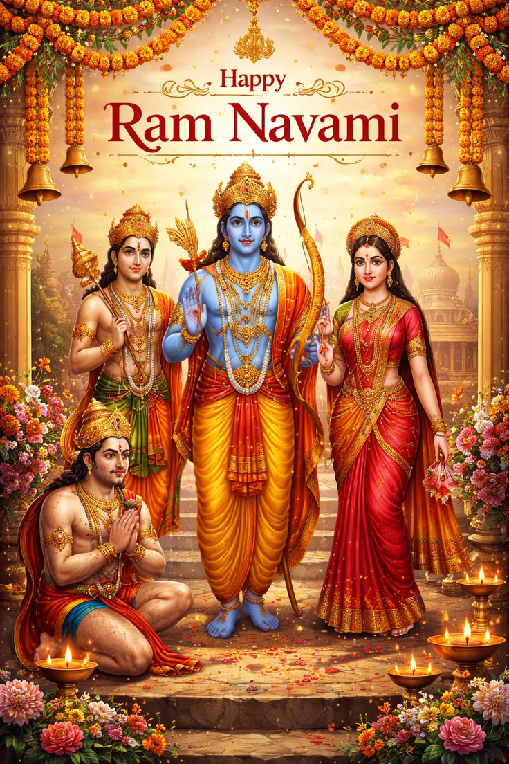 Ram Navami 2026: Beautiful wishes, status videos and images to ...