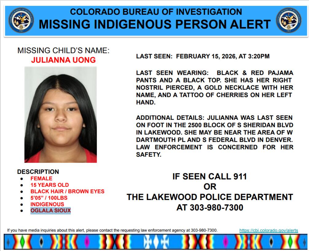Missing Indigenous Person Alert issued for teen not seen in over a month