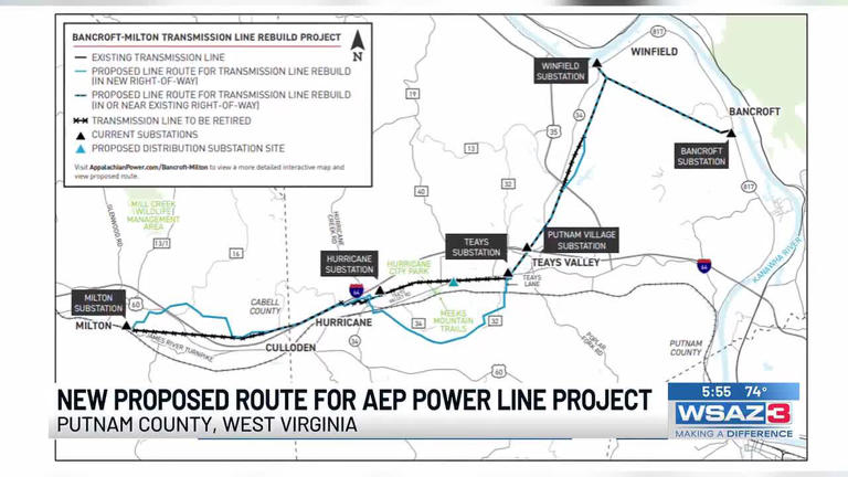 New proposed power line route for Bancroft-Milton Transmission Line ...