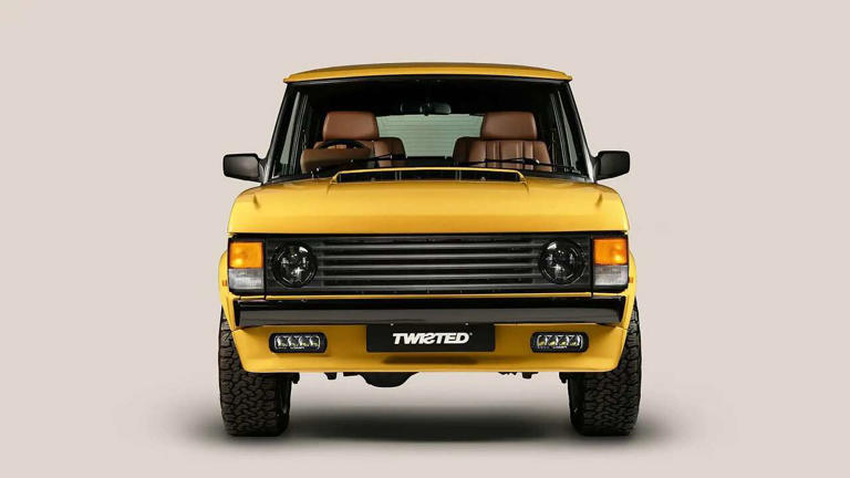 Twisted unveils classic Range Rover with V8 engine and 500 hp