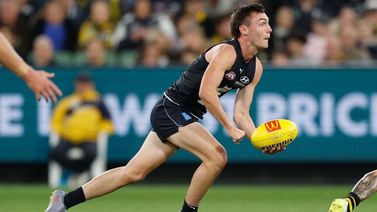 Jagga Smith signs Carlton extension until end of 2030