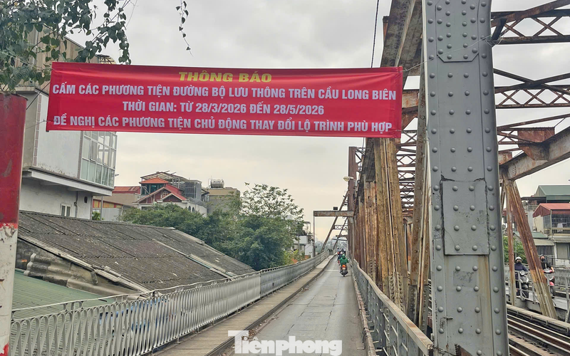 Cấm xe qua cầu Long Biên trong 2 tháng, người dân di chuyển thế nào?