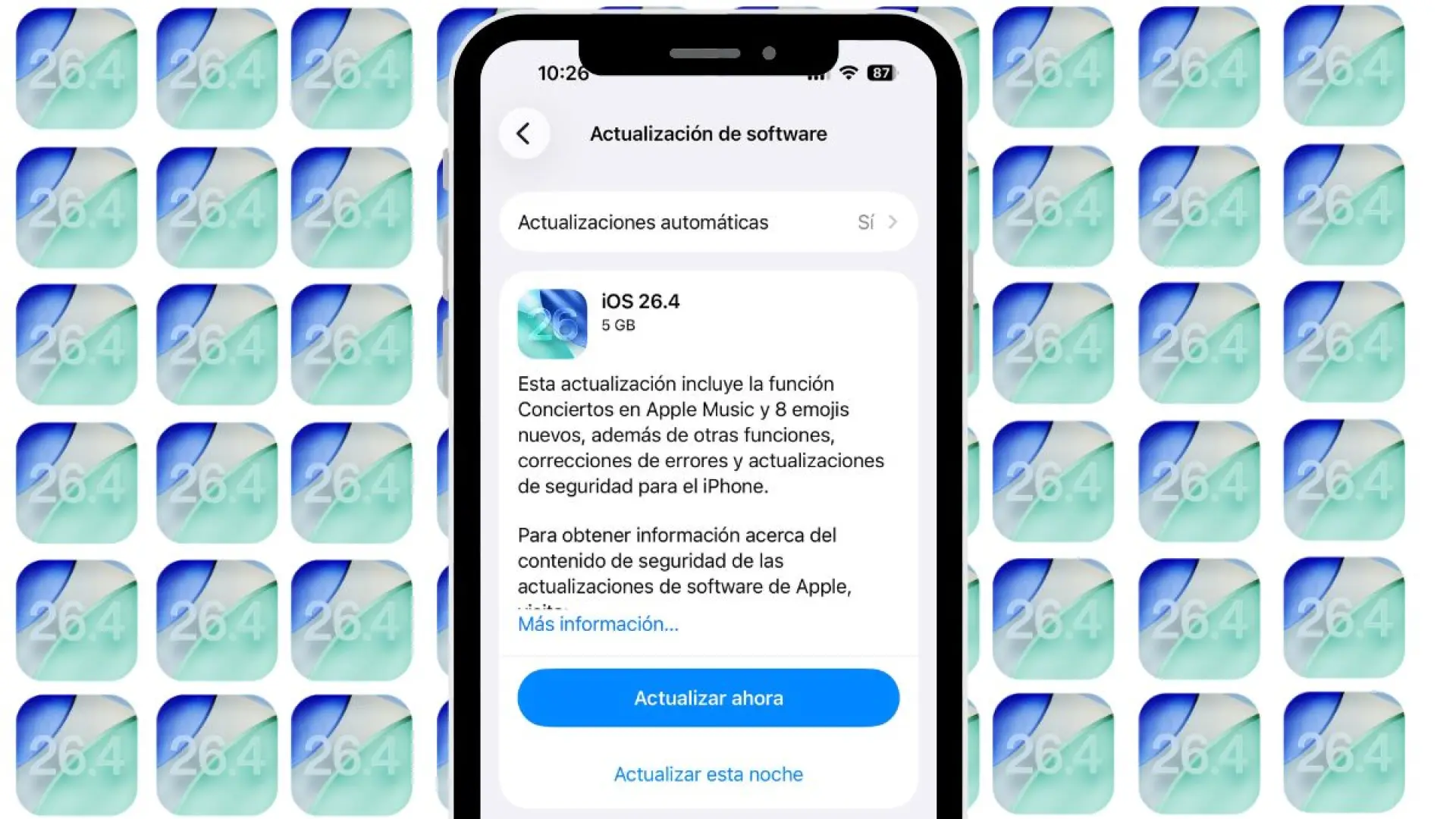 iOS 26.4 ya está aquí: la actualización de Apple para iPhone añade ...