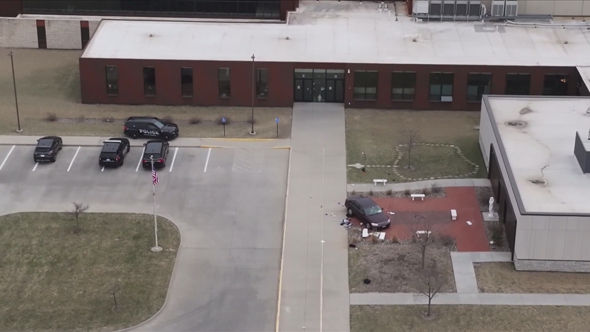 Several kids hit by car while waiting in school pick-up line