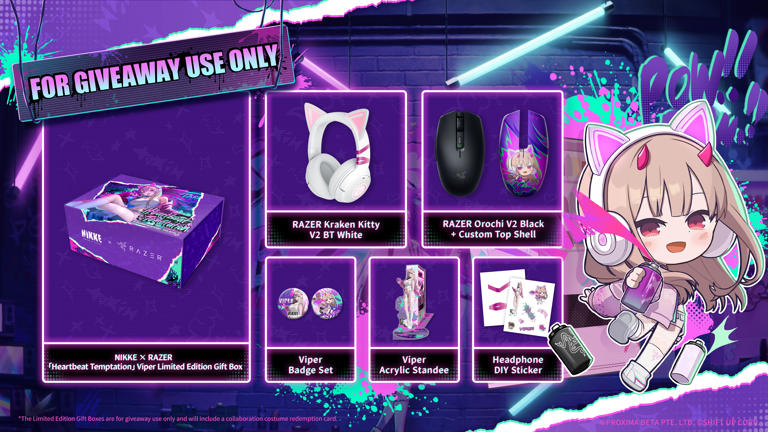Razer’s Nikke collab features a very on-brand exclusive skin
