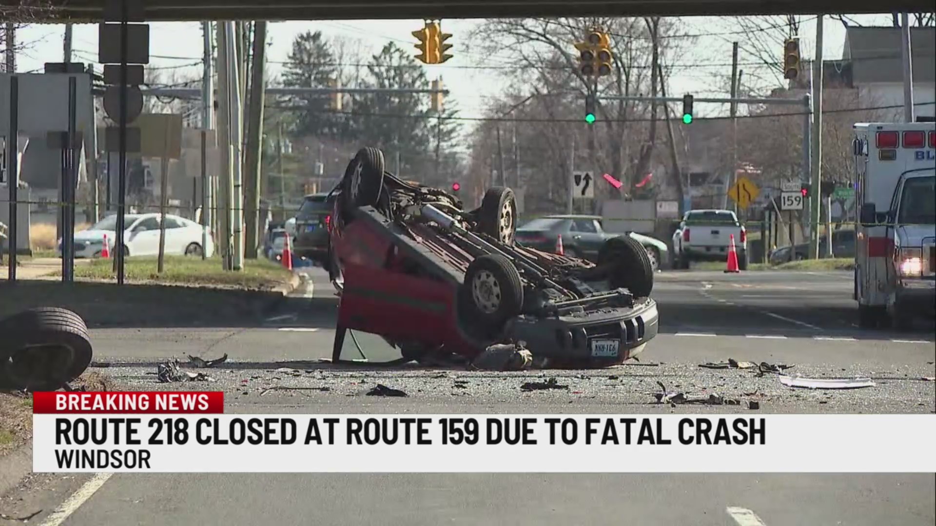 1 dead, 7 injured after multi-vehicle crash in Windsor
