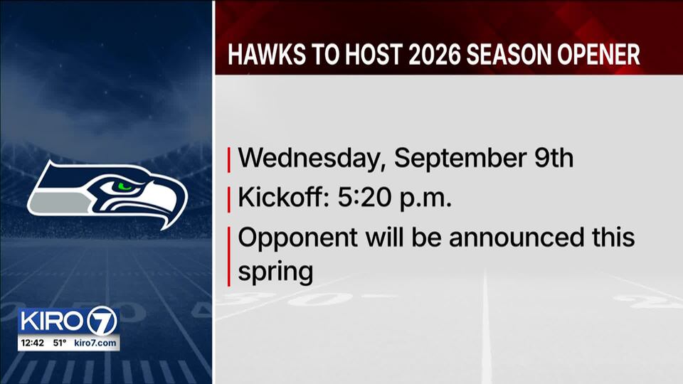 Video: Seattle to host 2026 season opener
