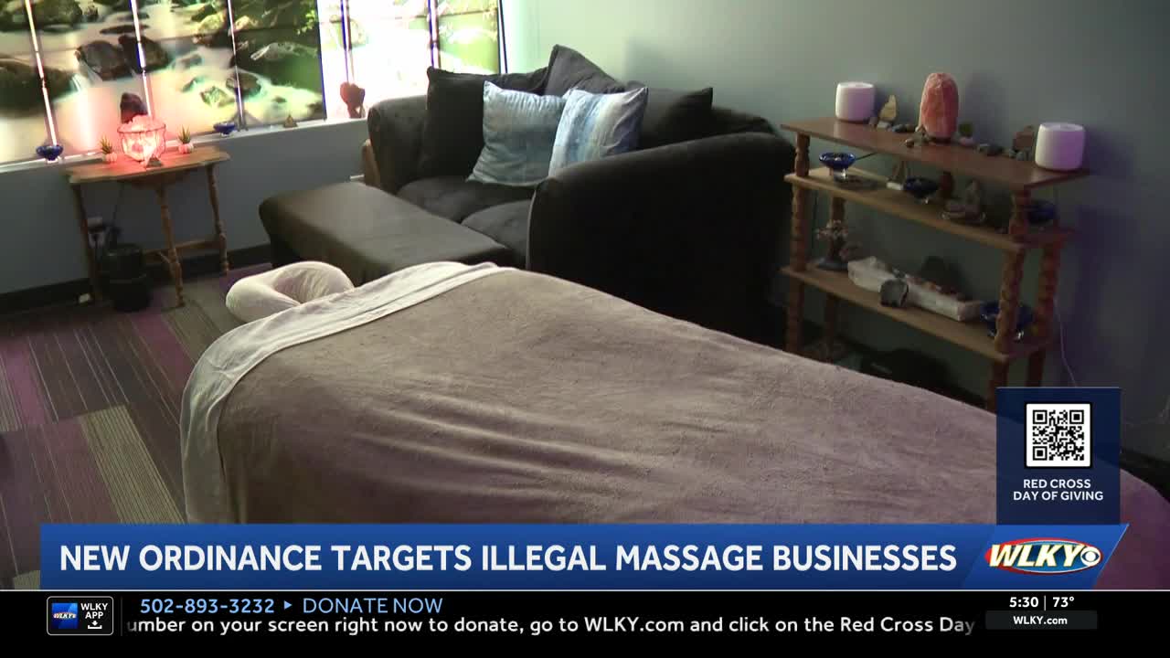 New ordinance in Louisville targets illegal massage parlors