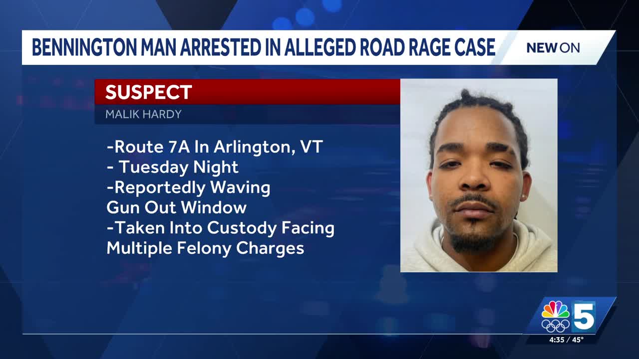 Vermont man held without bail after alleged road rage incident