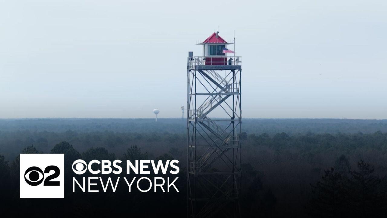 New fire tower opens in New Jersey ahead of spring fire season<br>