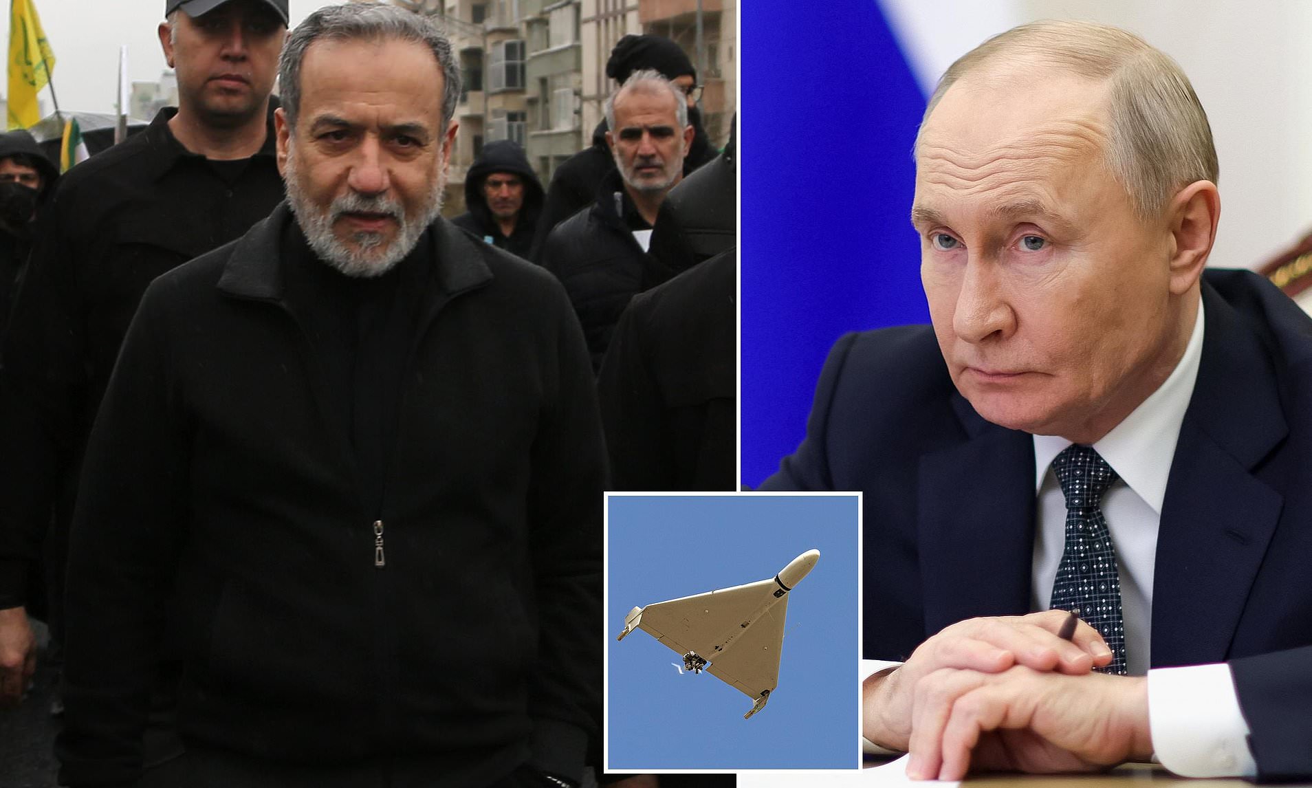 Russia to begin sending drones to Iran in first evidence Moscow will ...