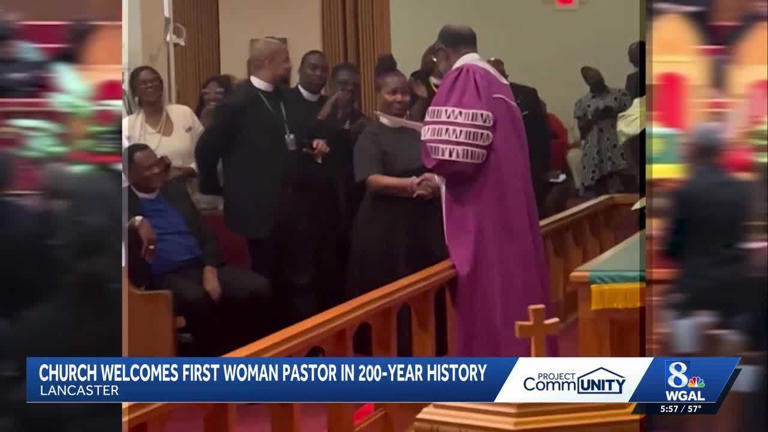 Rev. Stephanie Atkins makes history as first woman to serve as pastor ...