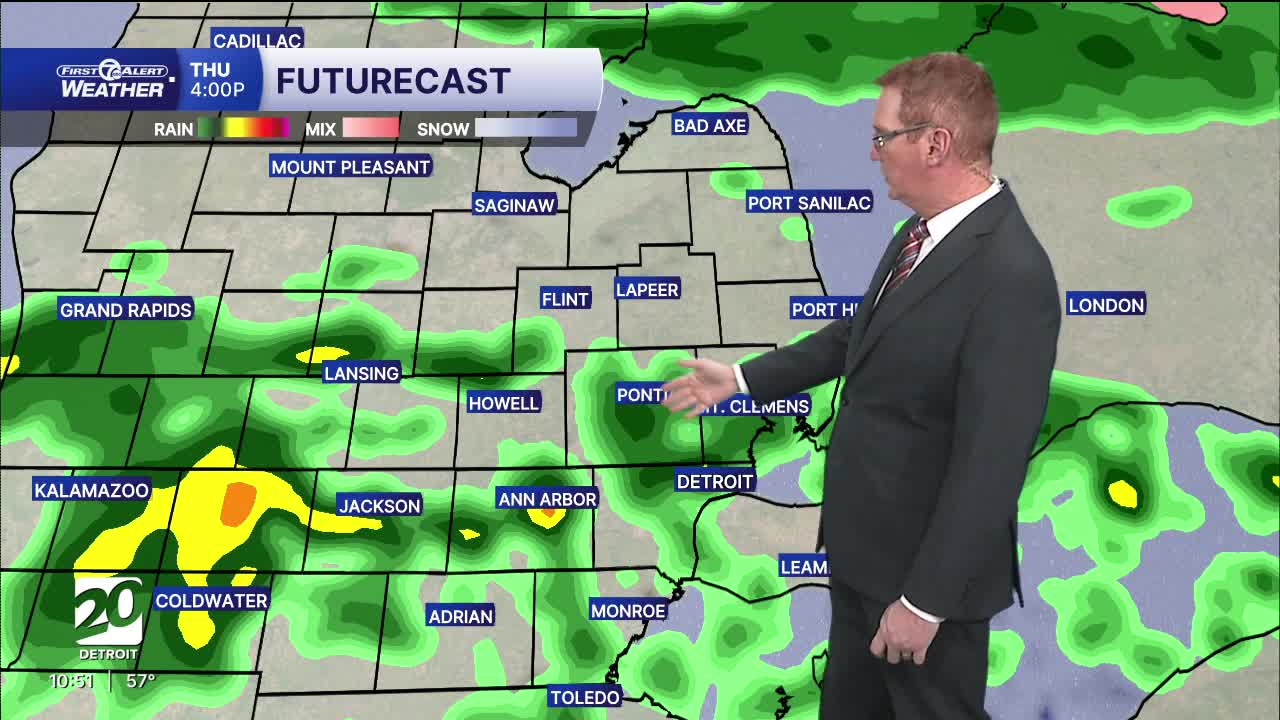 Strong to severe storm chance coming Thursday