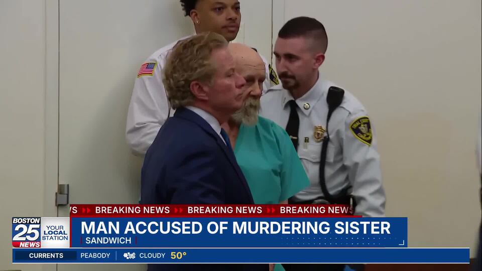 Man held without bail, charged with murder of sister in Sandwich