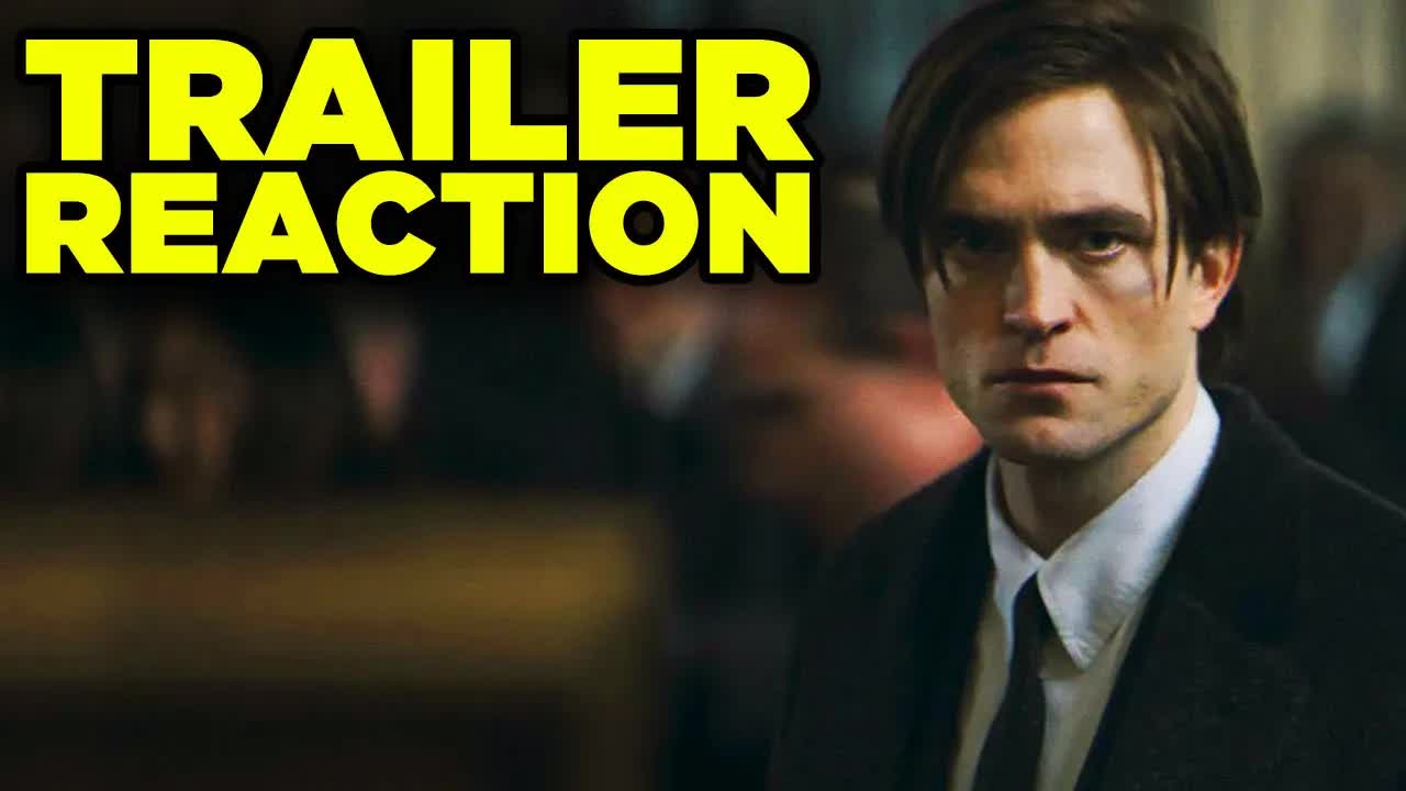 The Batman trailer reaction! Robert Pattinson DC FanDome first thoughts!