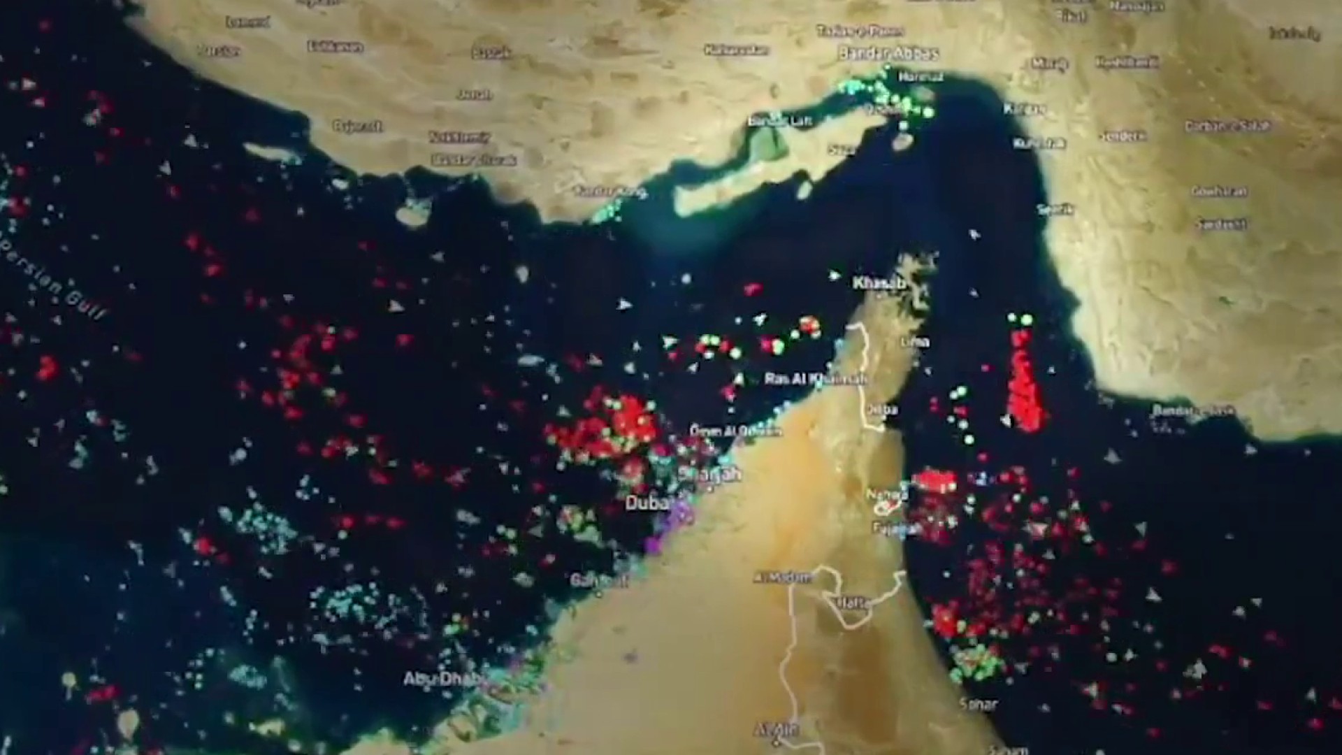 A closer look at shipping traffic through the Strait of Hormuz with ...