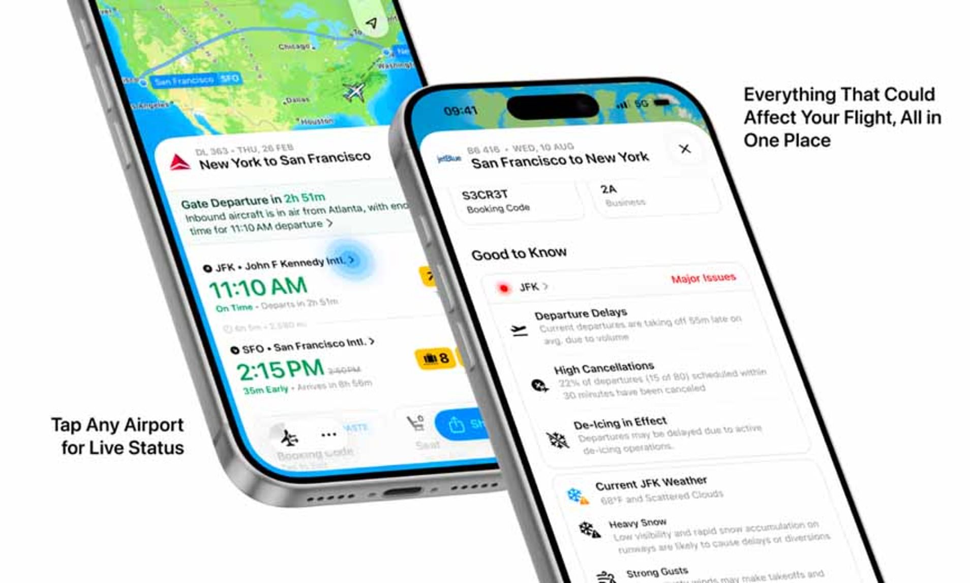The iPhone app that tells you your flight is delayed before the airline ...
