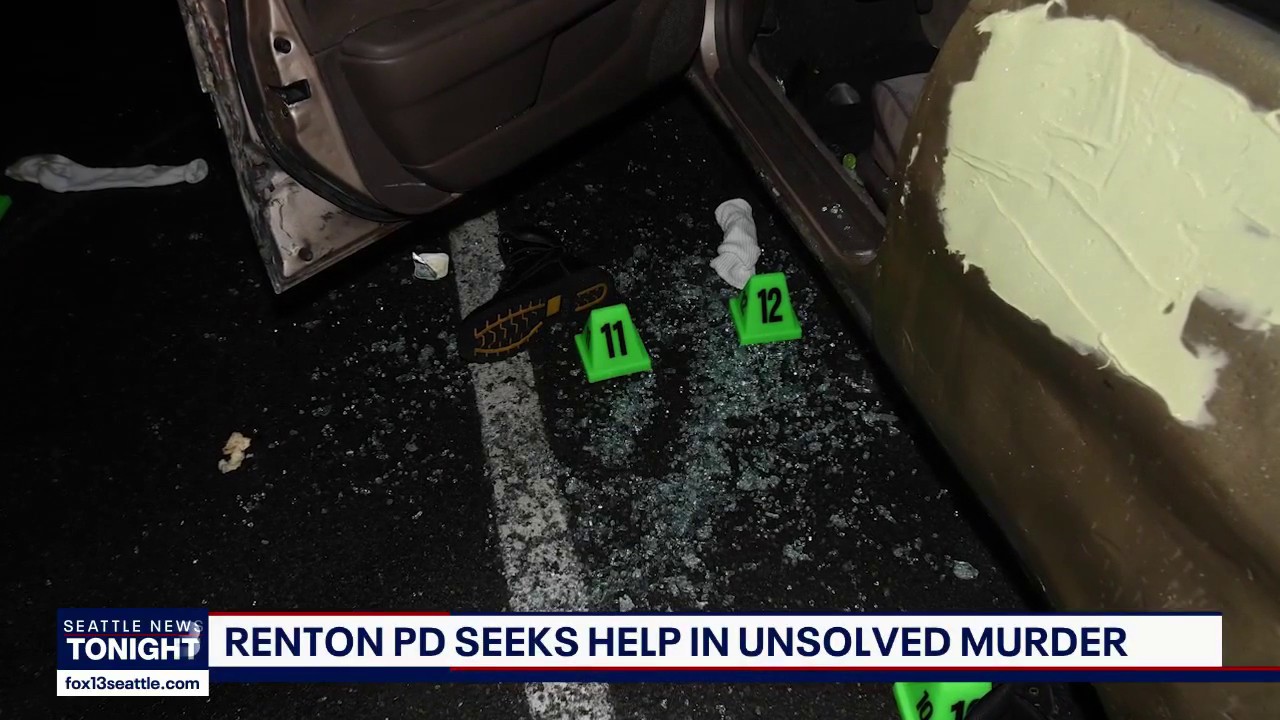 Tips sought in 2023 Renton parking lot murder