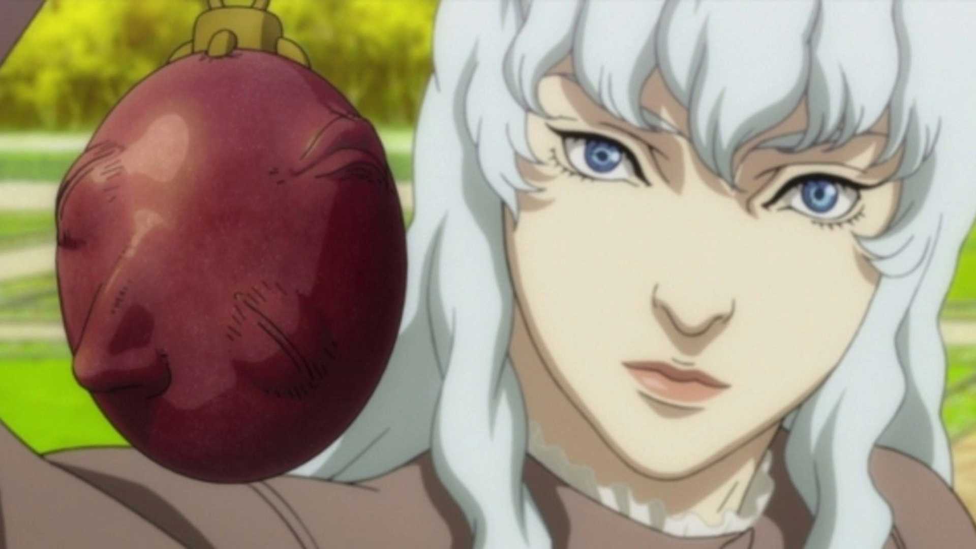 Griffith and his Behelit in Berserk's Golden Age Arc