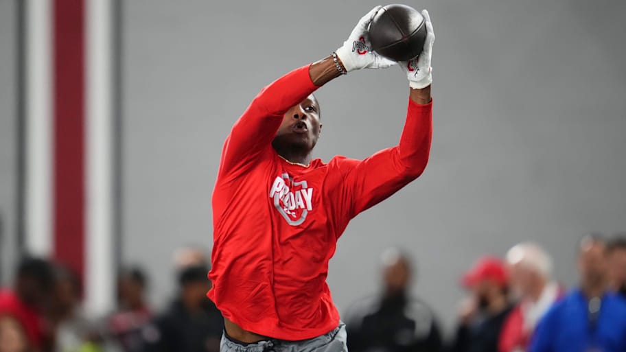 Carnell Tate talks NFL future, 40-yard dash time after Ohio State pro day