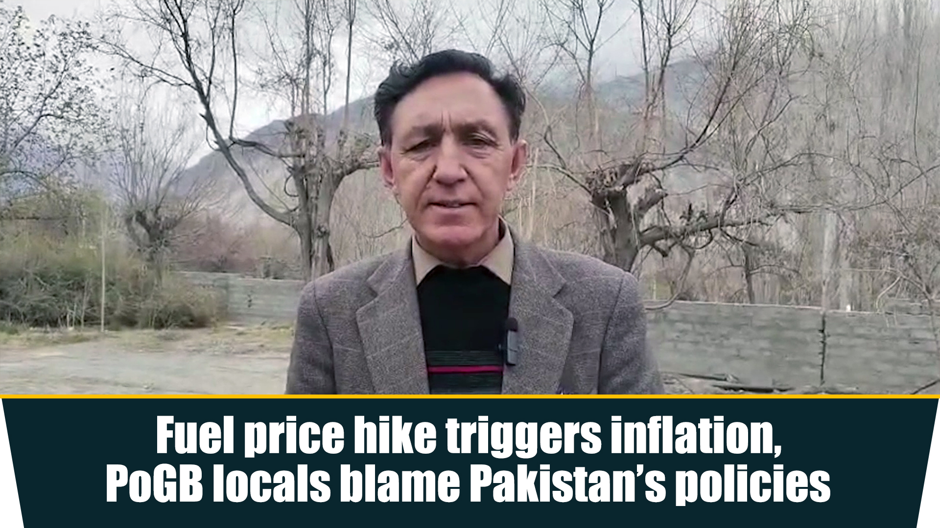 Fuel price hike triggers inflation, PoGB locals blame Pakistan’s policies